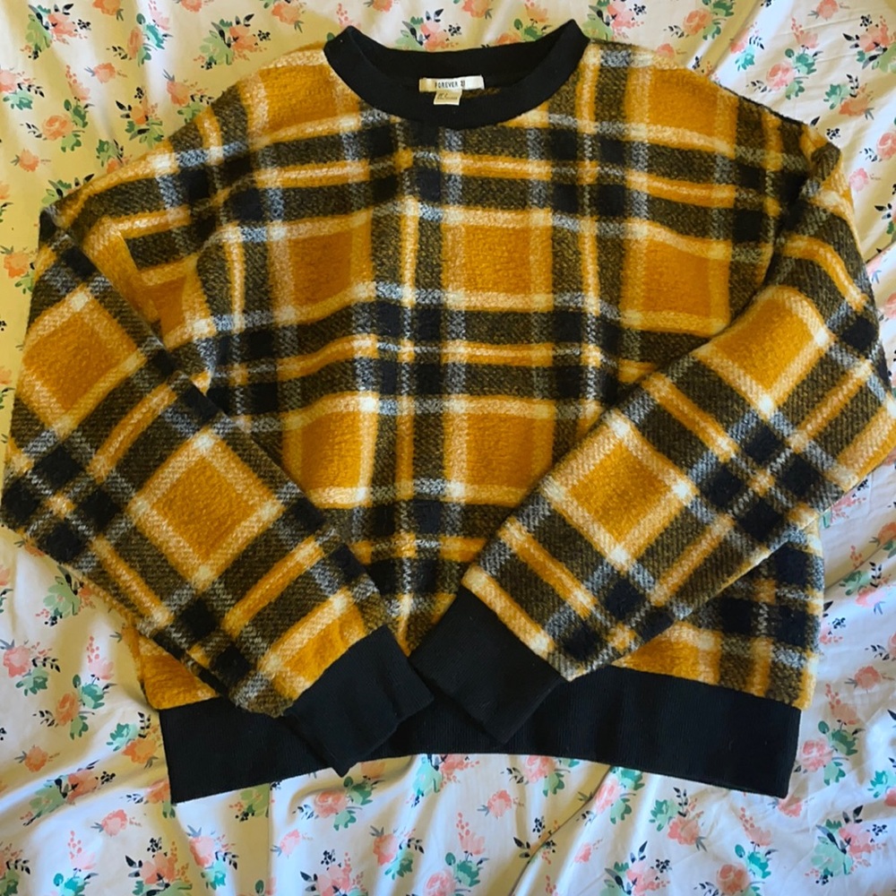 Forever 21 Plaid sweater